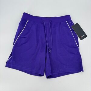 Lululemon Double-Layered Mesh Shorts 7" Purple CPV0 Medium‎ NWT Athletic Gym